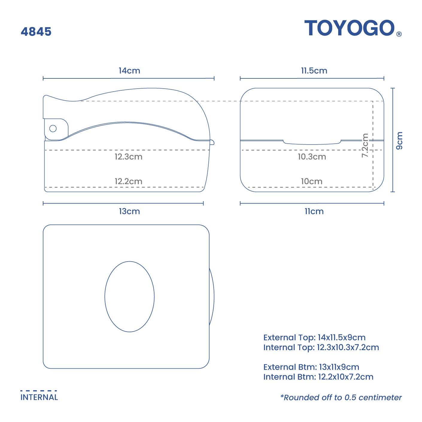 TUFF SOFT TISSUE ROLL HOLDER (4845)