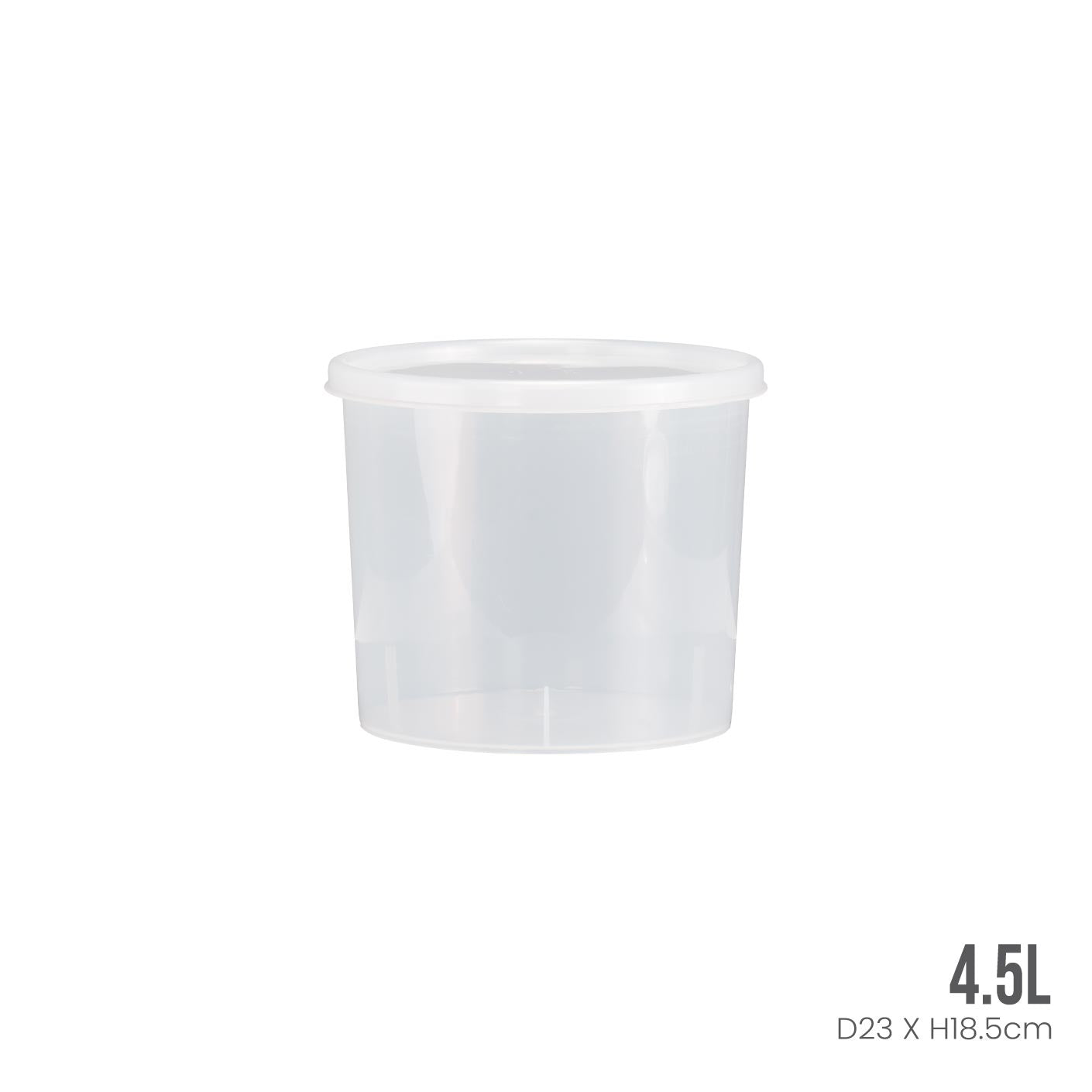 ROTONDO ROUND CONTAINER W LID (5013)