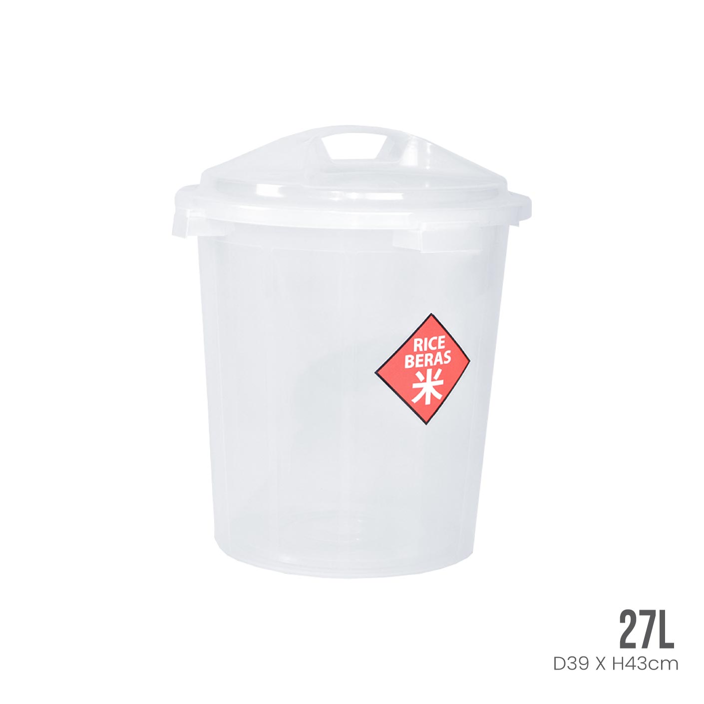 LUCKY PAIL W LID 6 GAL (506)
