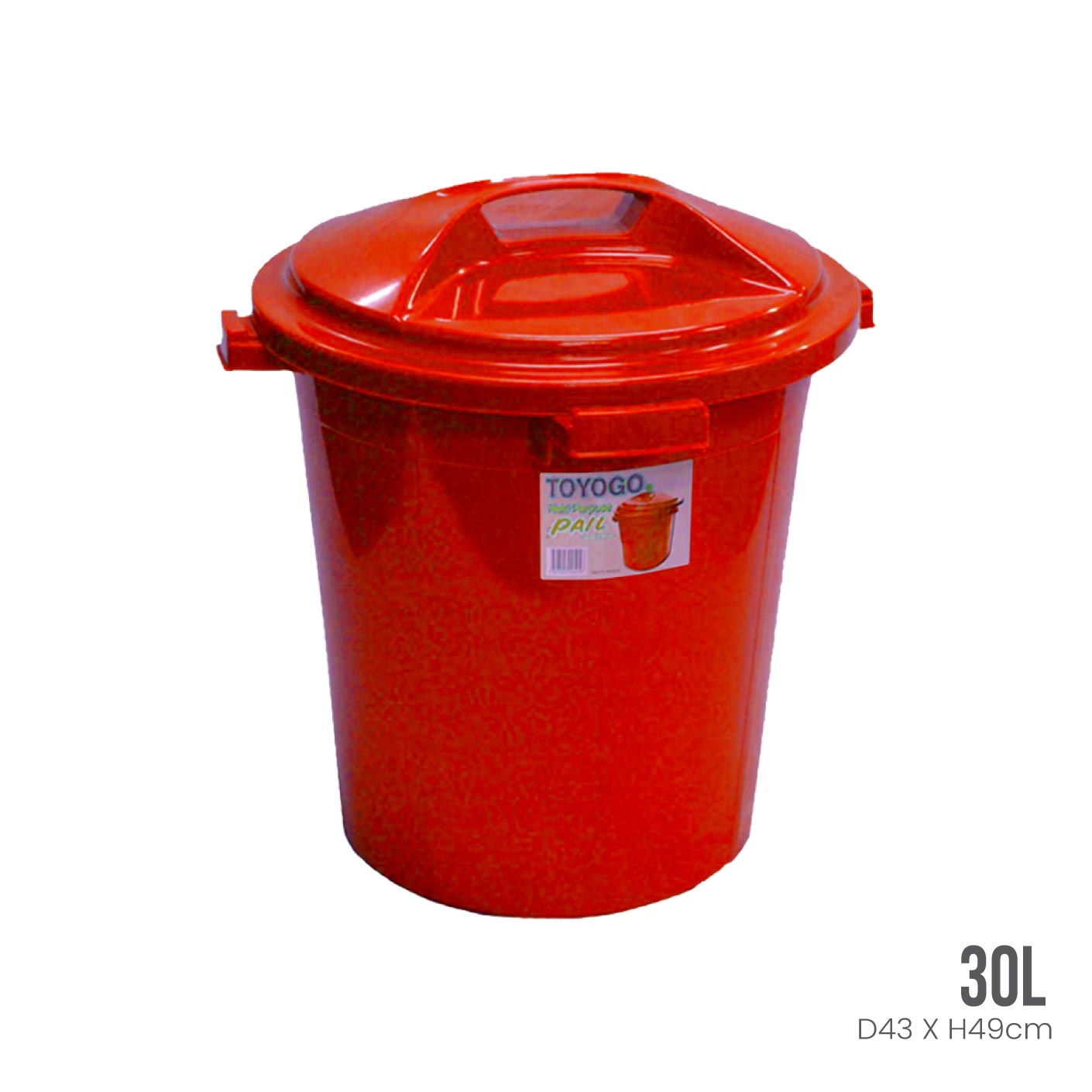 LUCKY PAIL W LID 8 GAL (508)