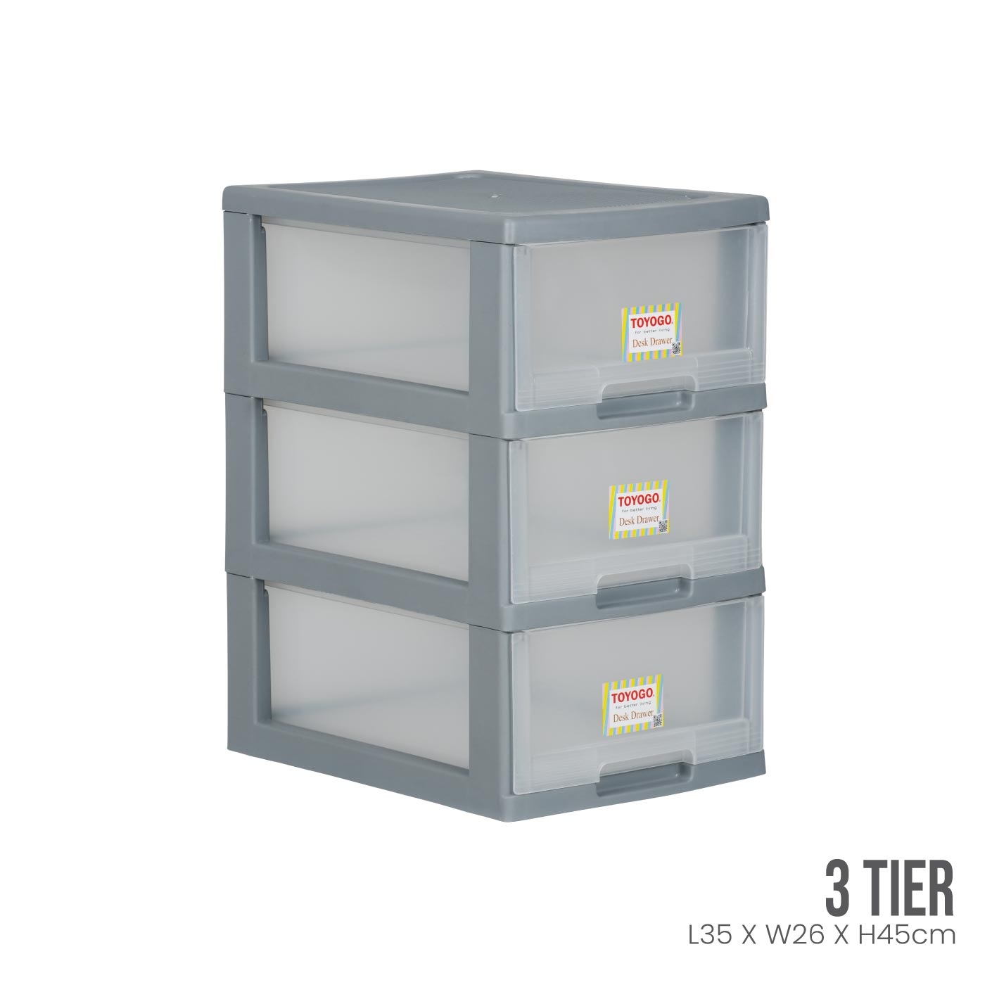 3 TIER MARINE A4 DRAWER (3B) (542-3)