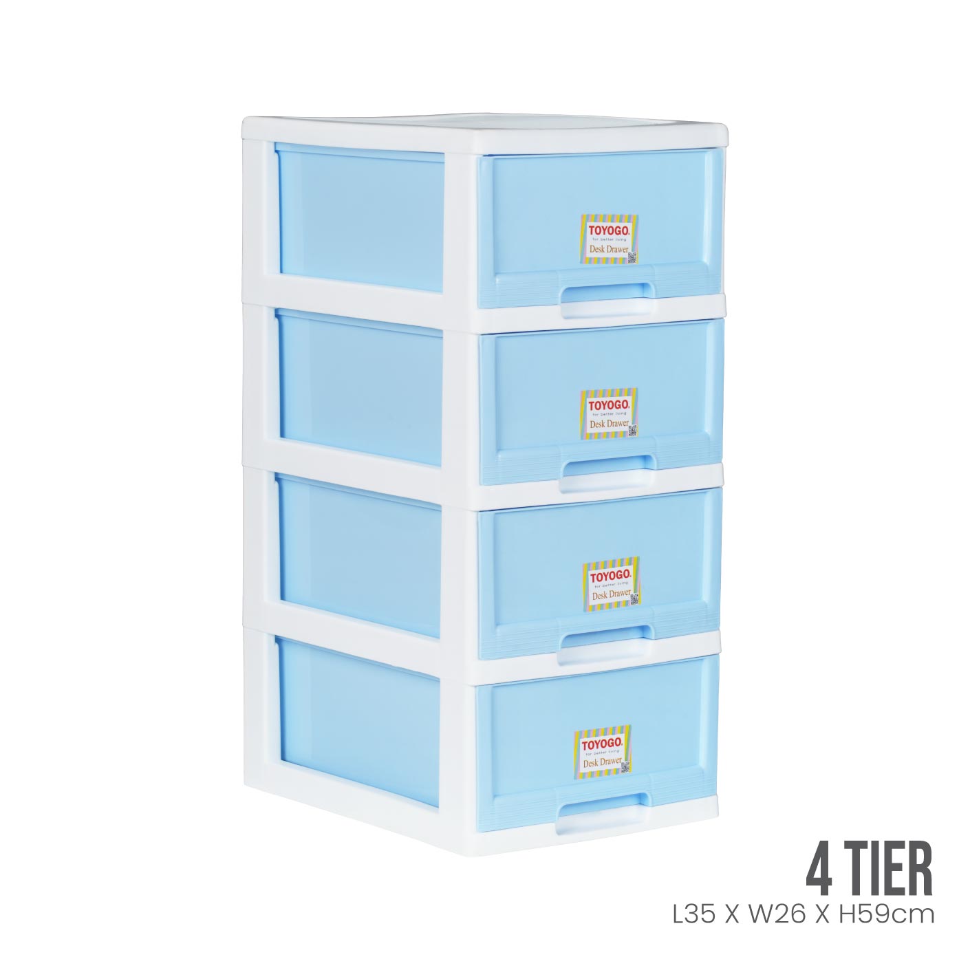 4 TIER MARINE A4 DRAWER (4B) (542-4)