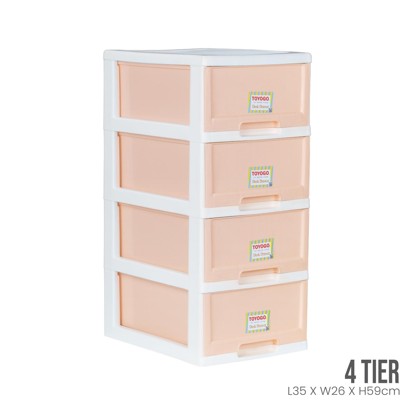 4 TIER MARINE A4 DRAWER (4B) (542-4)