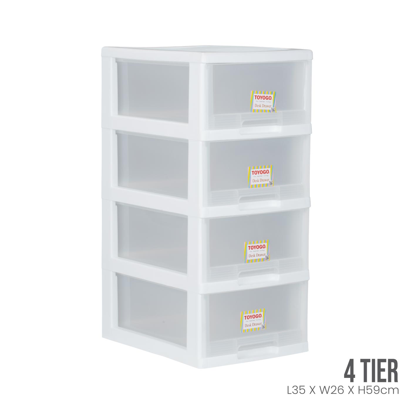 4 TIER MARINE A4 DRAWER (4B) (542-4)