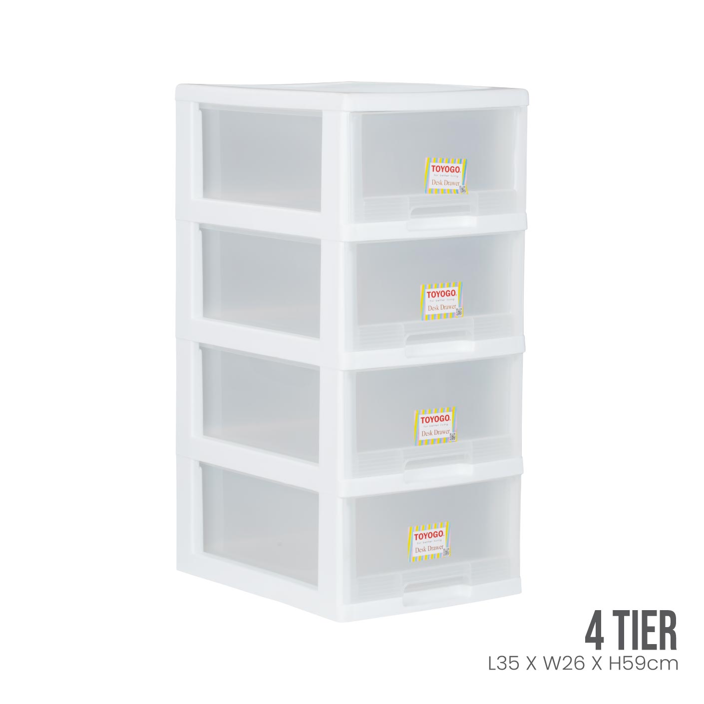 4 TIER MARINE A4 DRAWER (4B) (542-4)