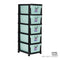5 TIER U-TY STOCKER W/WHL (604-5)
