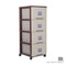 4 TIER CLASSIC CABINET W/WHEELS (607-4)