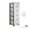 5 TIER CLASSIC CABINET W/WHEELS (607-5)