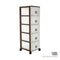 5 TIER CLASSIC CABINET W/WHEELS (607-5)