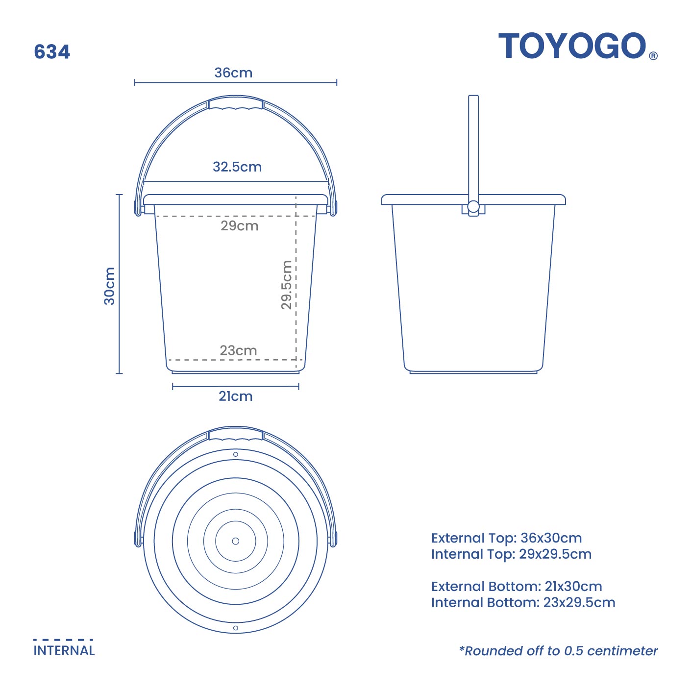 7TH MTH 18LT FANCY PAIL (634PG)