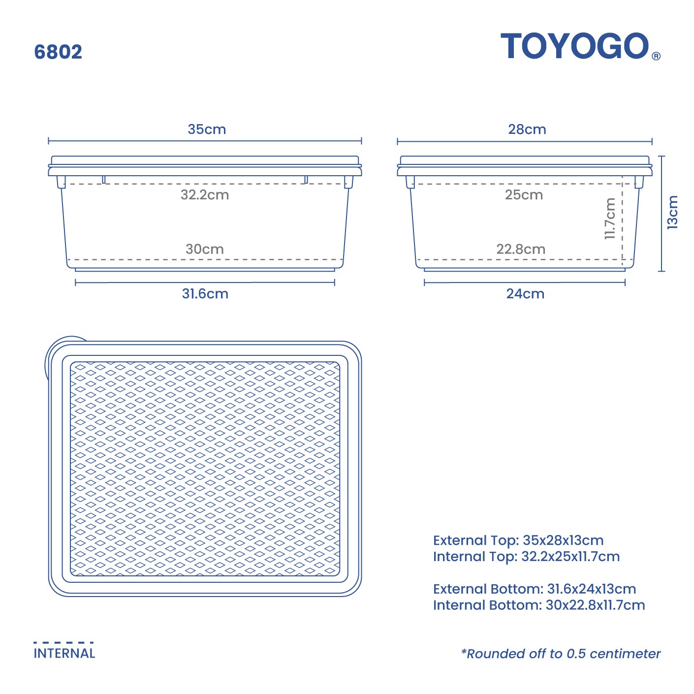 RECT.BOX (6802) | TOYOGO Singapore – TOYOGO - CHUAN HENG