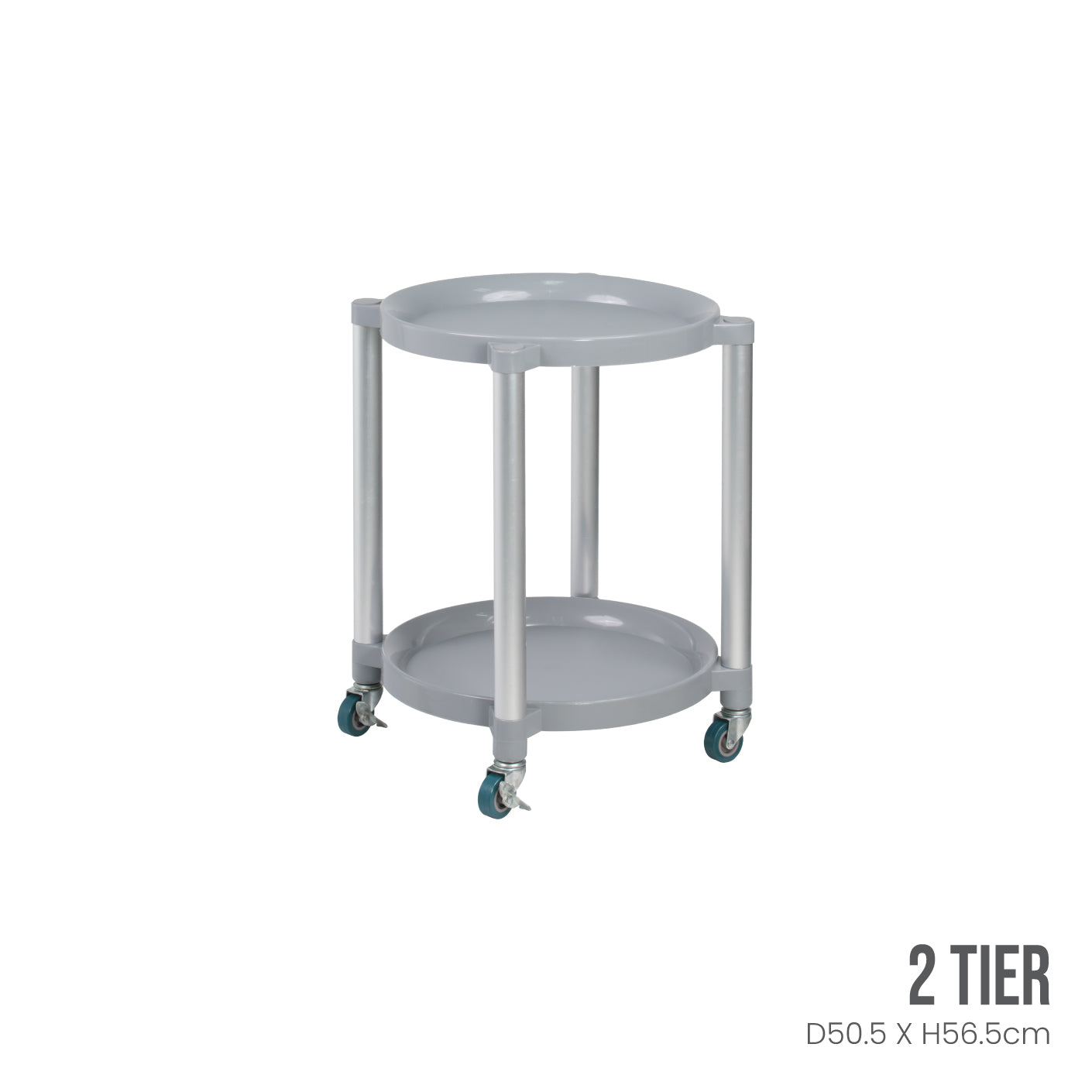 2 TIER SERVING CART DIY (681-2)