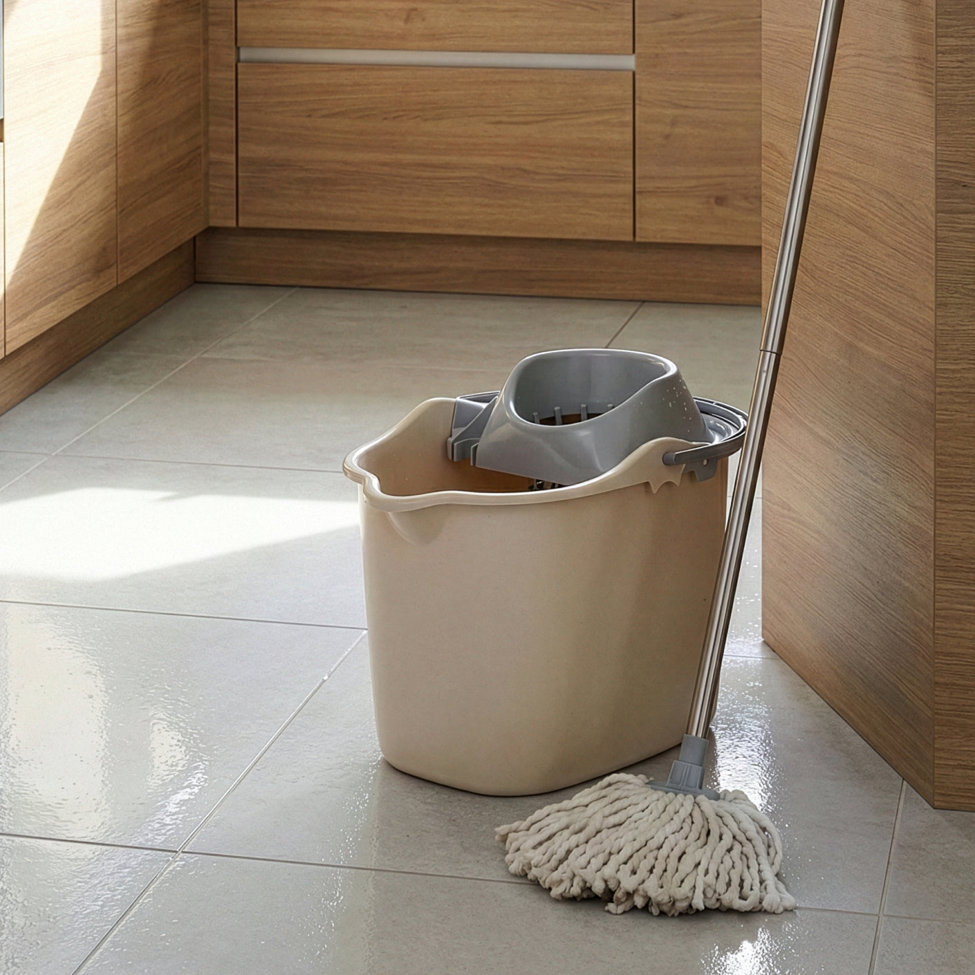 MOTON MOPPING PAIL W/WHEELS (7005) | TOYOGO Singapore – TOYOGO
