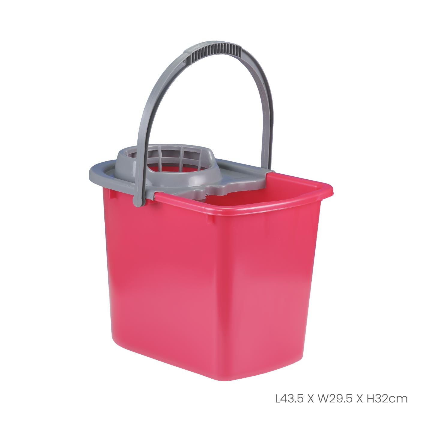 MOPPY PAIL W/WHEELS (M) (7007)