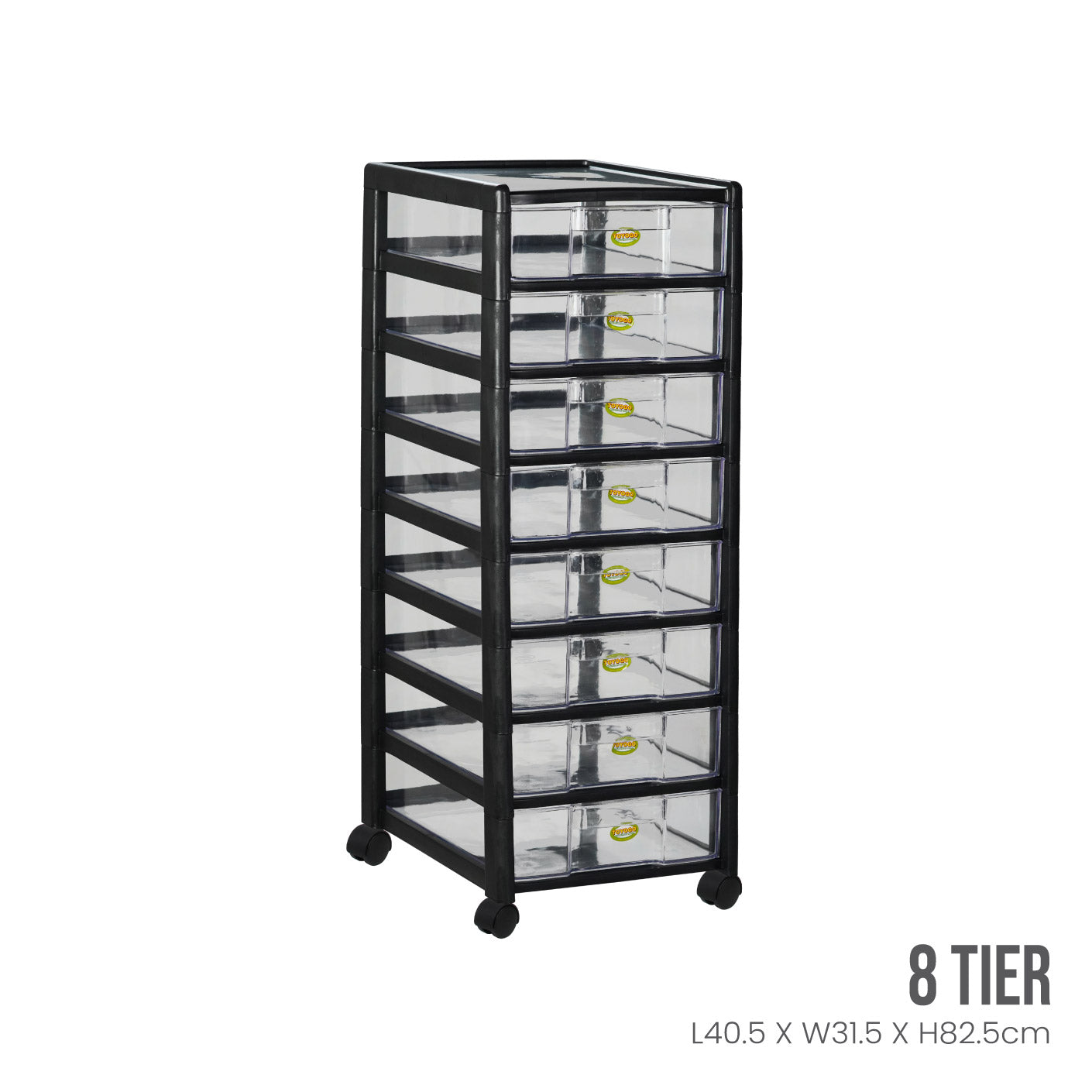 8 TIER DOC. DRAWER W/WHL (701-8)