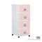 4 TIER MENTON DRAWER W/WHLS (707-4)