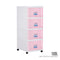 4 TIER MENTON DRAWER W/WHLS (707-4)