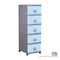 5 TIER MENTON DRAWER W/WHLS (707-5)