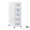 5 TIER MENTON DRAWER W/WHLS (709-5)