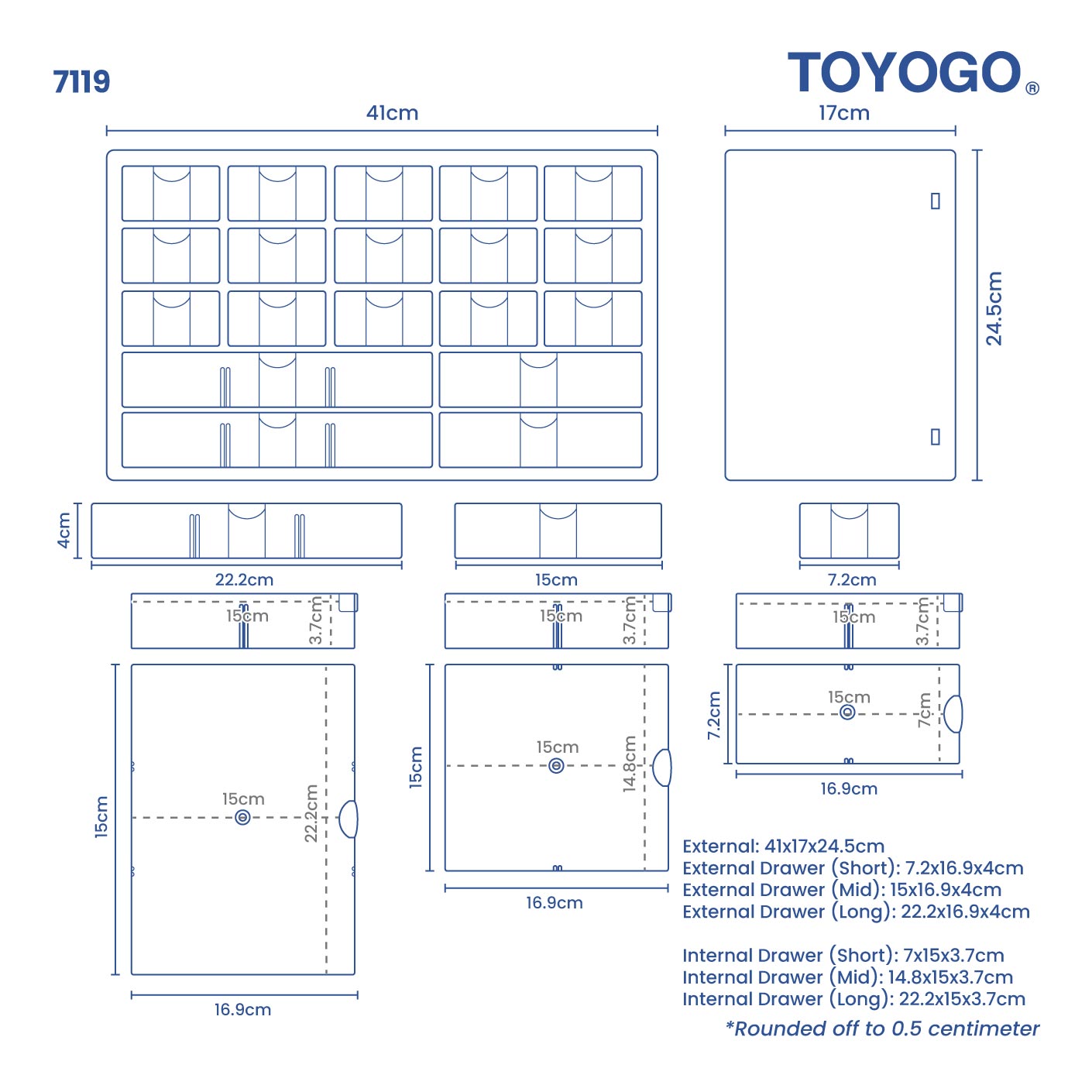 19D RAINBOW SAVERS (7119)