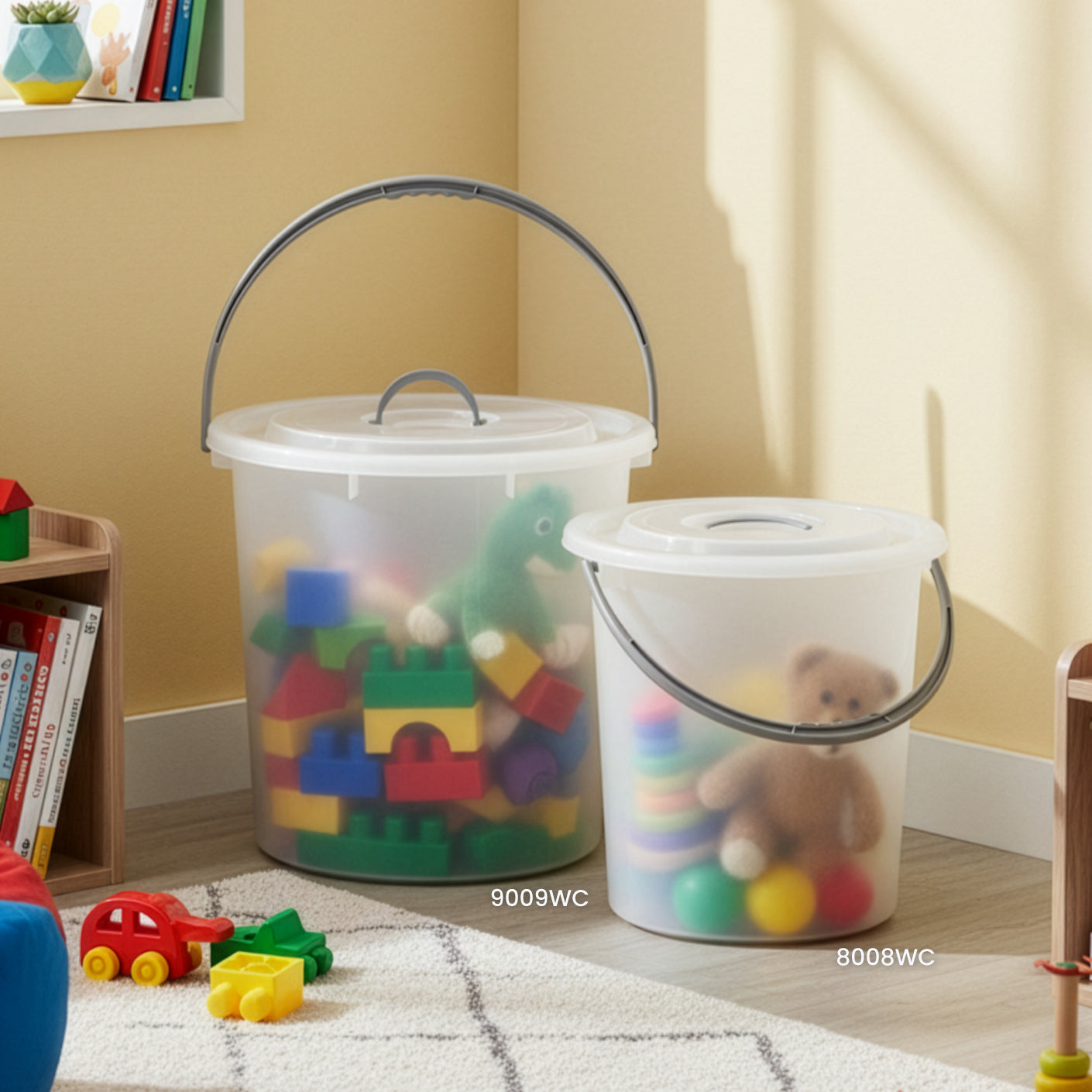 OKE PAIL W COVER 8GAL (8008WC)