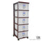 5 TIER STOCKER W/WHEELS (803-5)