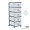 5 TIER MENTON DRAWER W/WHL (807-5)