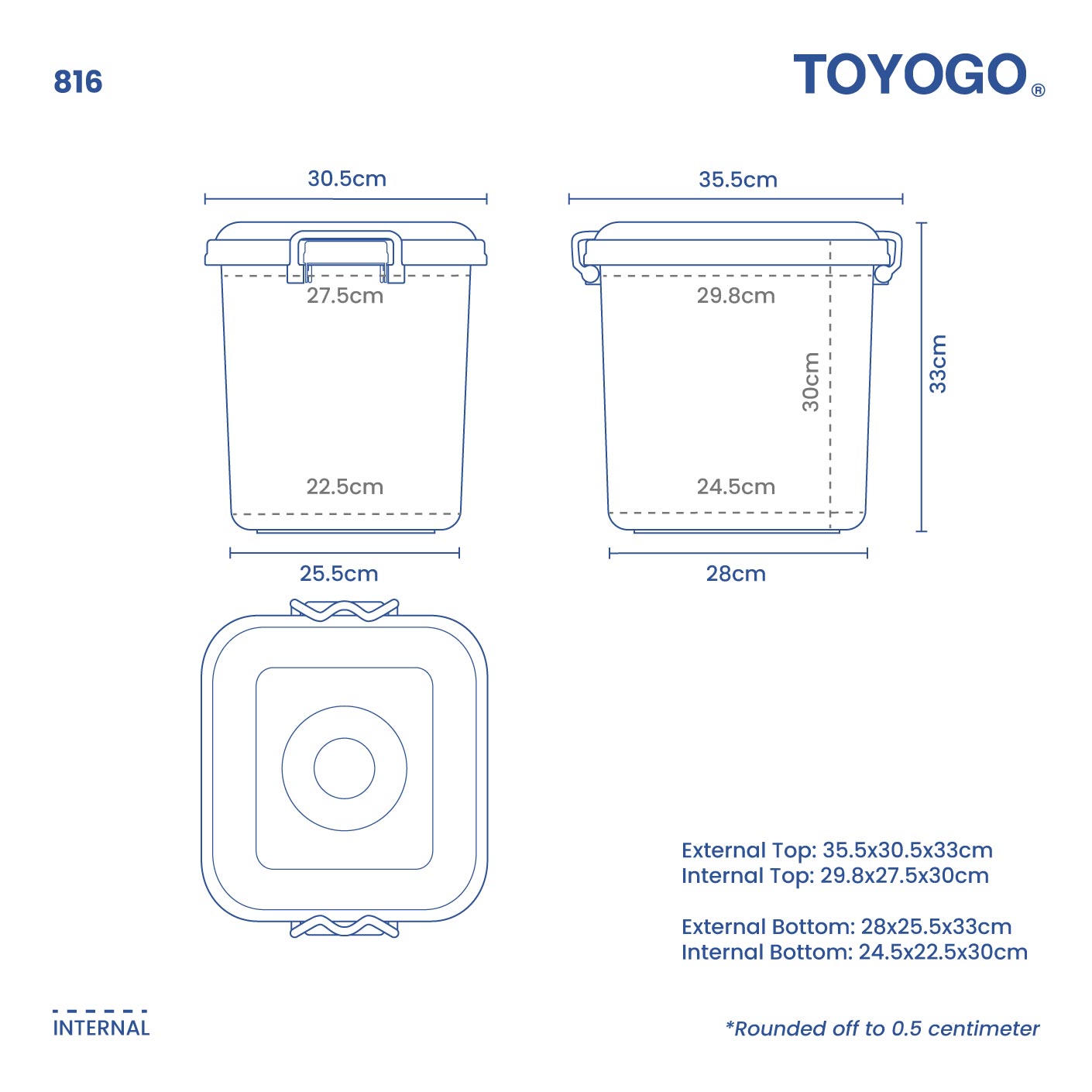 GRANAIO RICE BOX - M (816)