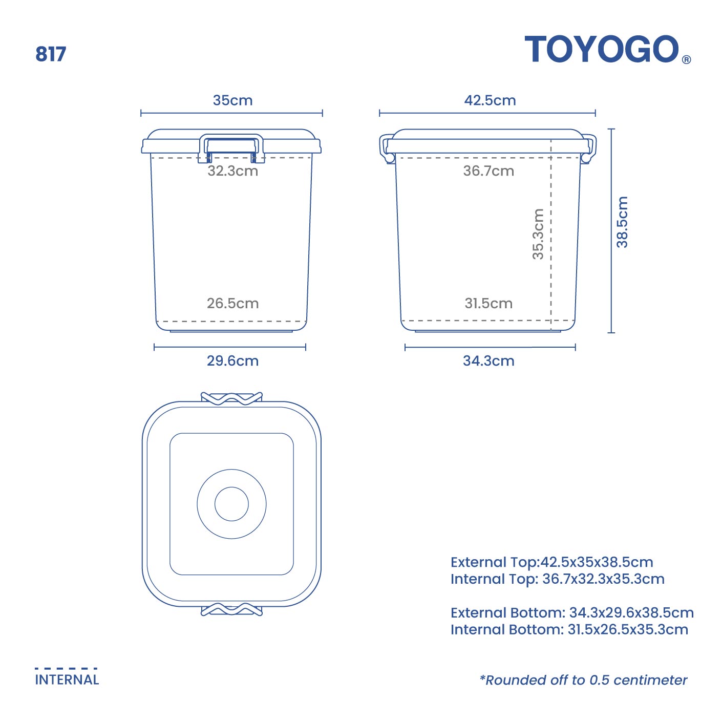 GRANAIO RICE BOX - L (817)