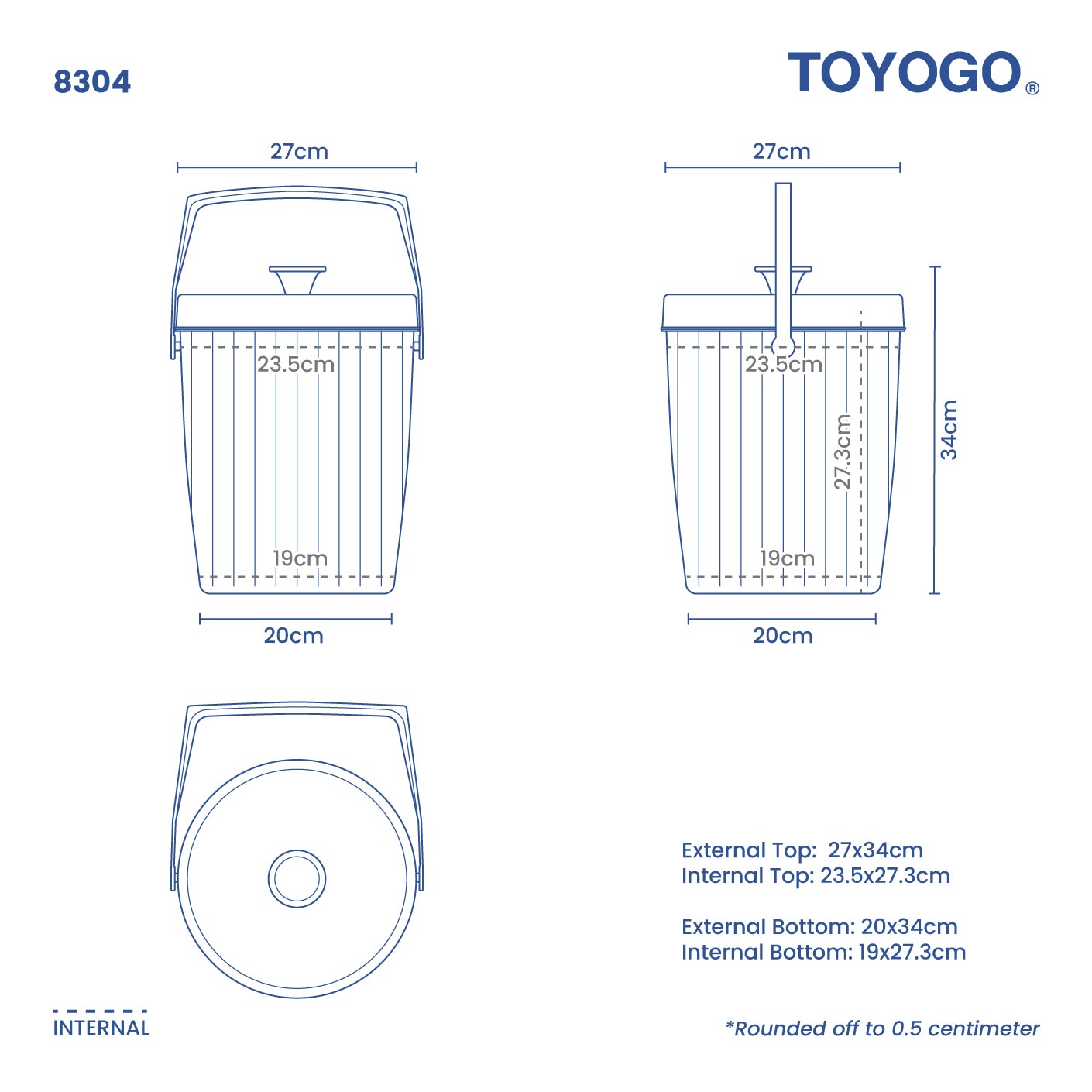 HOT & COOL BUCKET 12L (8304)