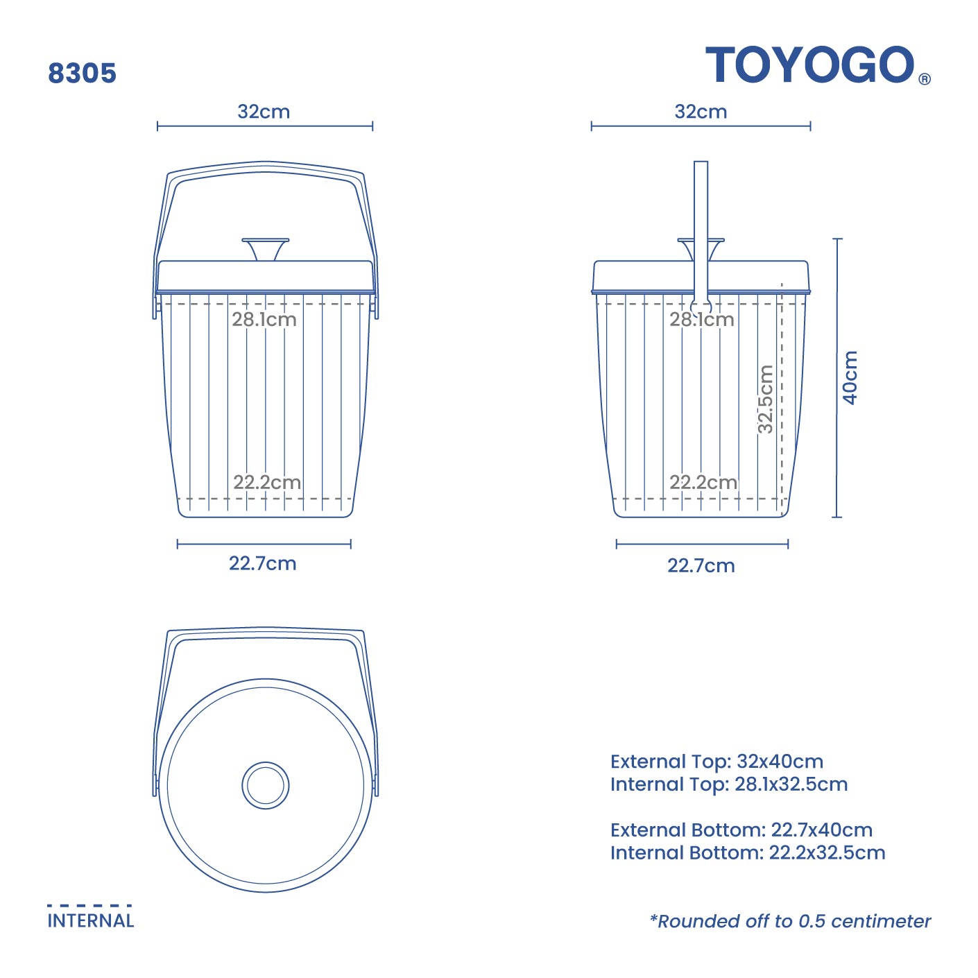 HOT & COOL BUCKET 19L (8305)