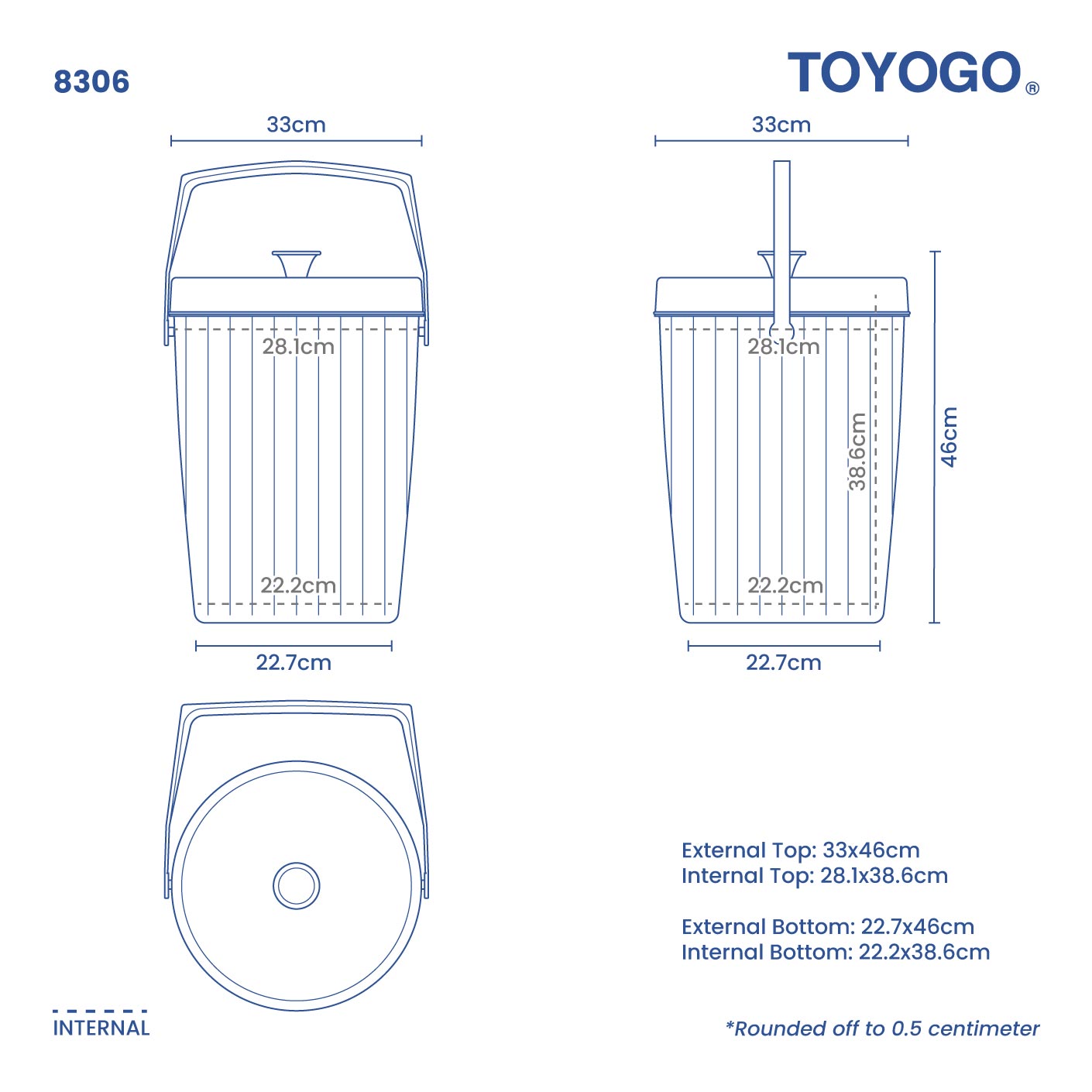 HOT & COOL BUCKET 21L (8306)