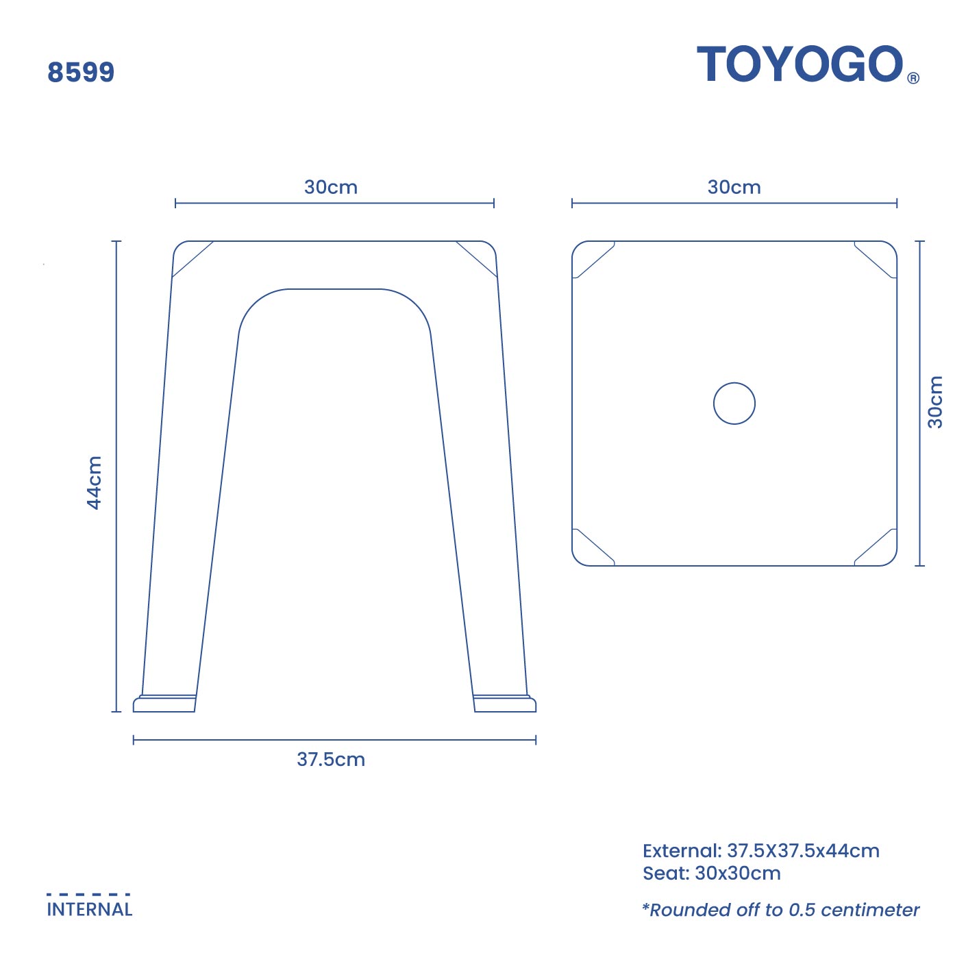 SQUARETY STOOL (8599) | TOYOGO Singapore – TOYOGO - CHUAN HENG SQUARETY STOOL (8599) | TOYOGO Singapore – TOYOGO - CHUAN HENG