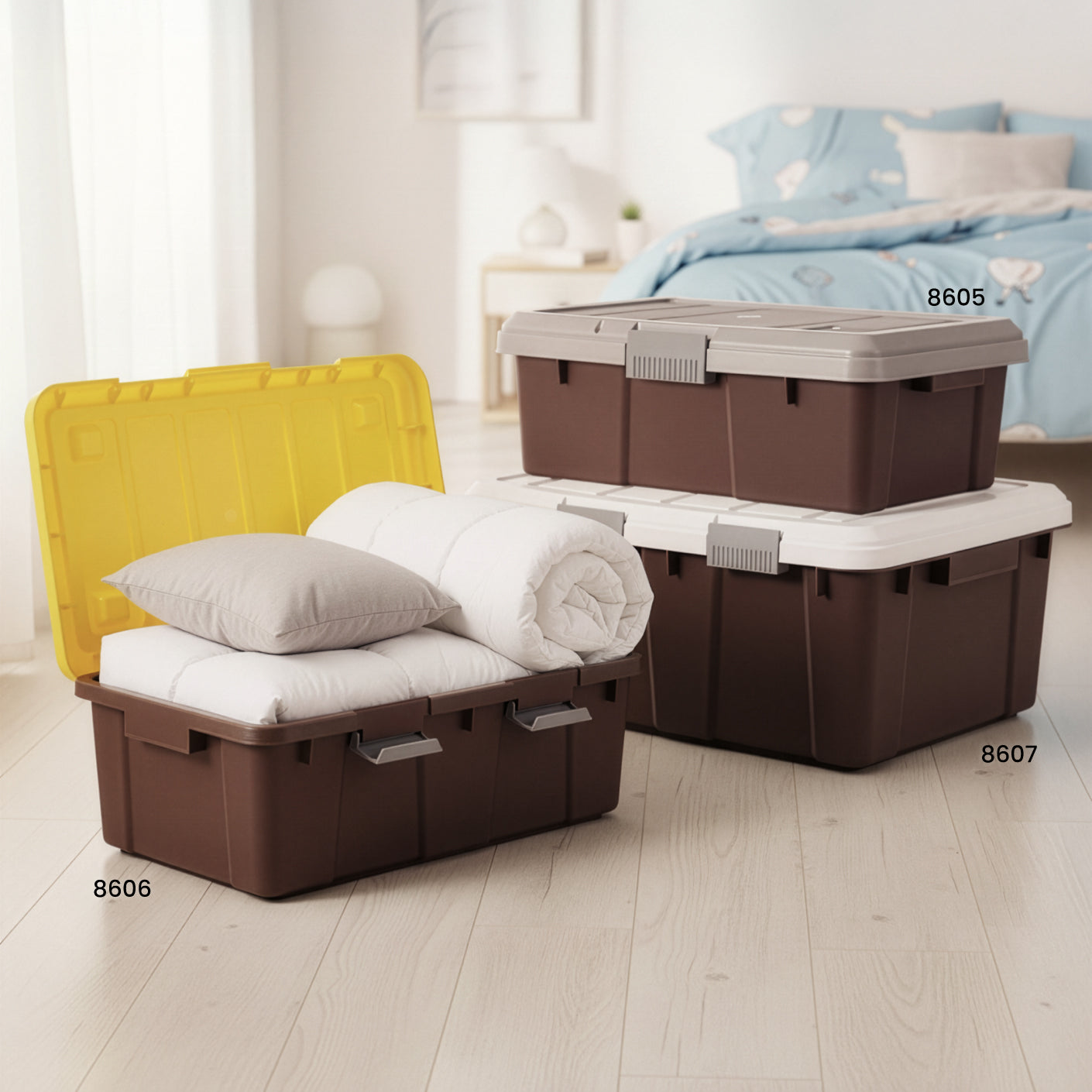 RUGGED BOX(3 CLIPS) (8607)