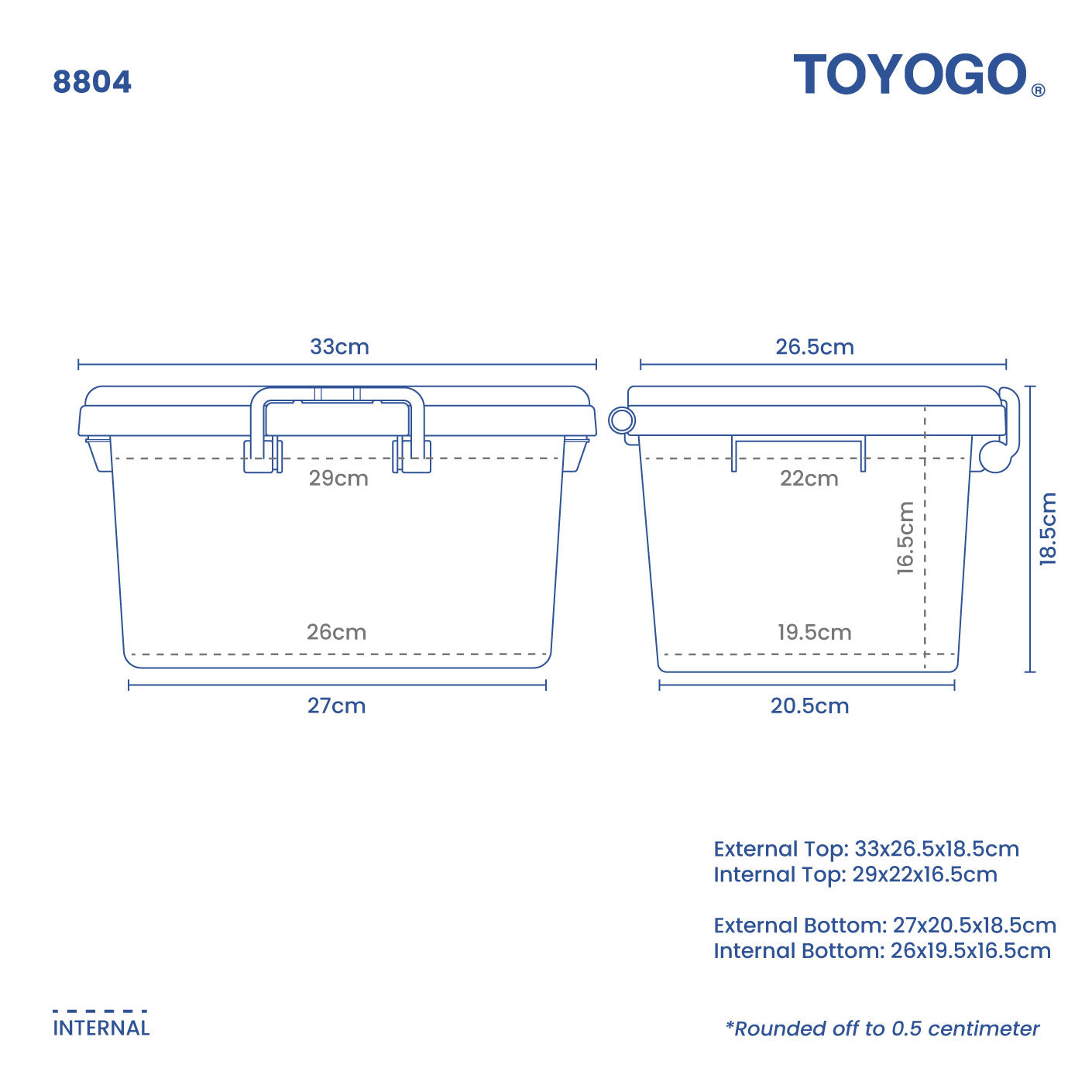 SCATOLA BOX - M (8804)
