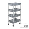 4 TIER BASKET TROLLEY (884-4)