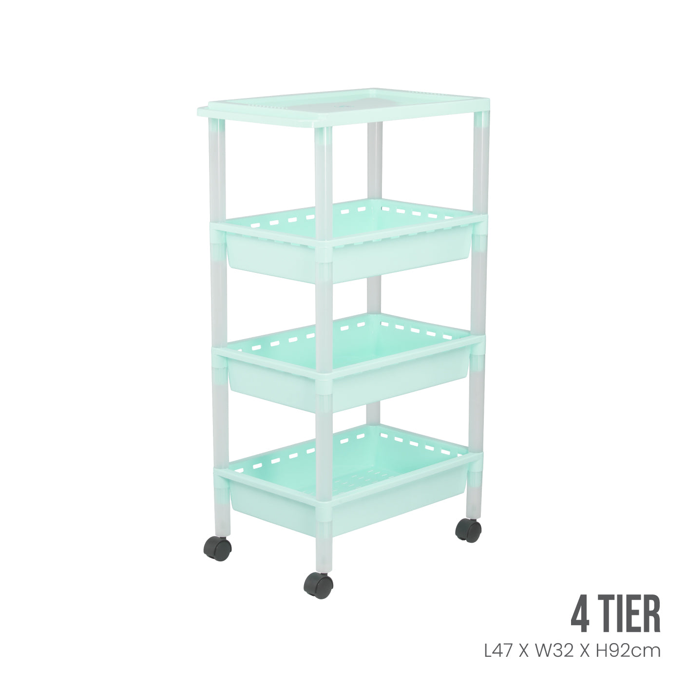 4TIER TIM SUM TROLLEY (885-4)