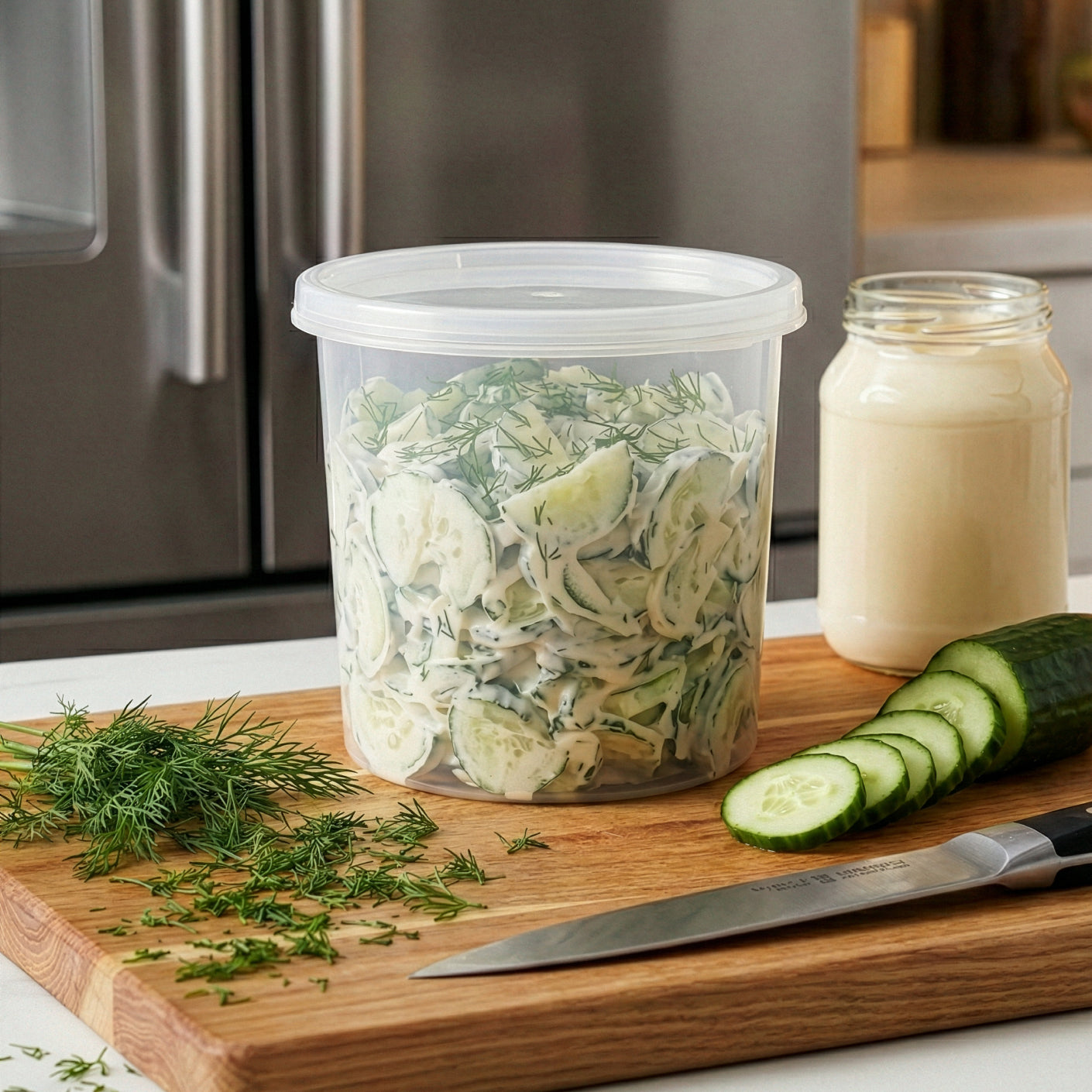 ROTONDO ROUND CONTAINER W LID (8877)