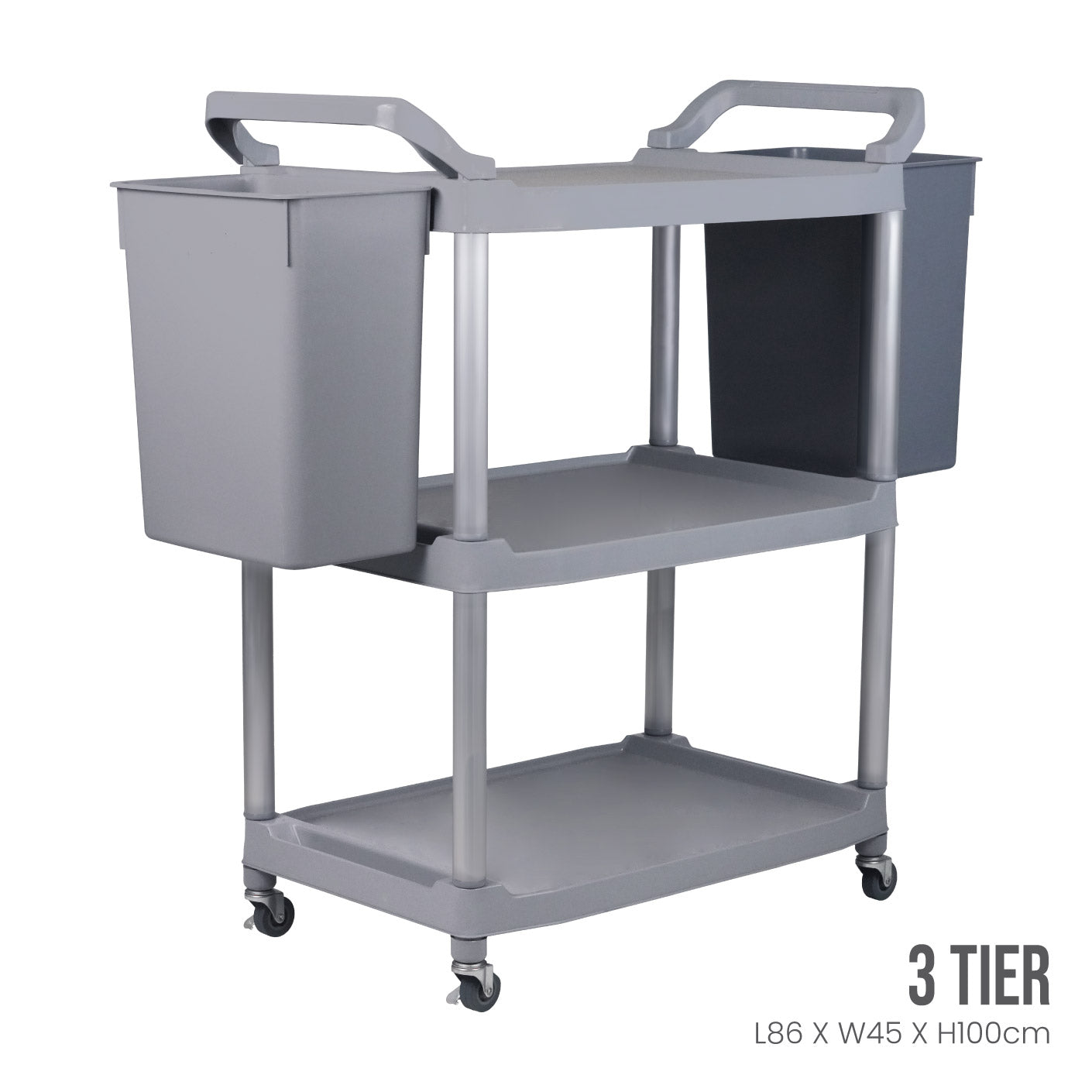 CUCINA 3 TIER CATERING CART W WHL - DIY (890)