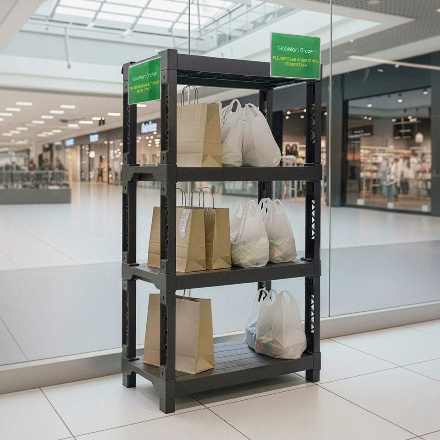 TAKUMI 4 TIER DIY STORAGE SHELVING (891-4)