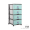 4 TIER CABINET W/WHL (904-4)