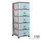 5 TIER CABINET W/WHL (904-5)