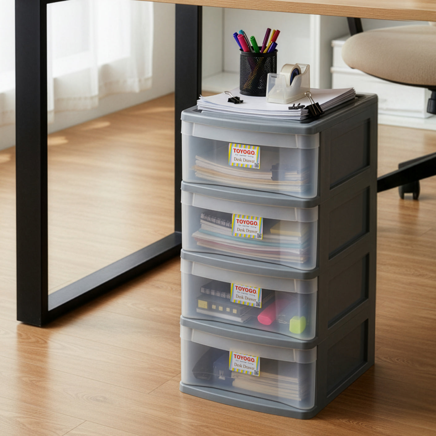 FUJI 4 TIER DRAWER (905-4) | TOYOGO Singapore – TOYOGO - CHUAN HENG