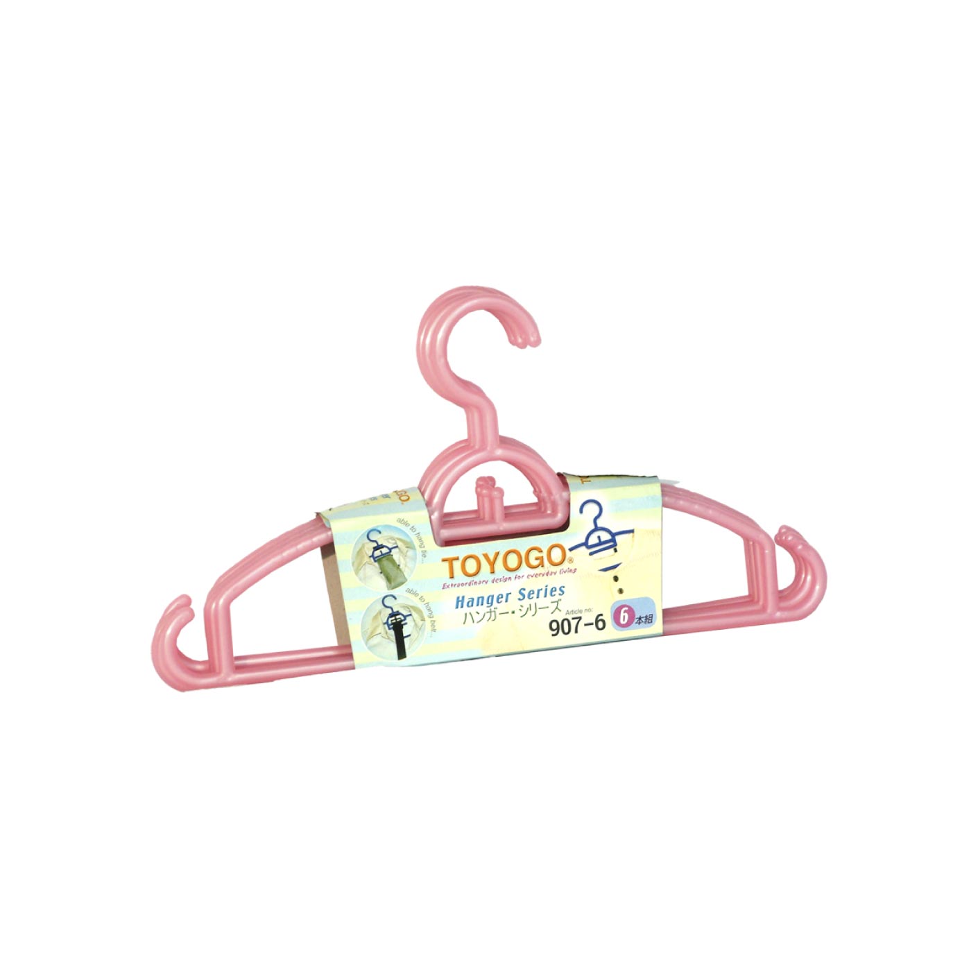 KANTAN 6S CLOTHES HANGER (907-6P)