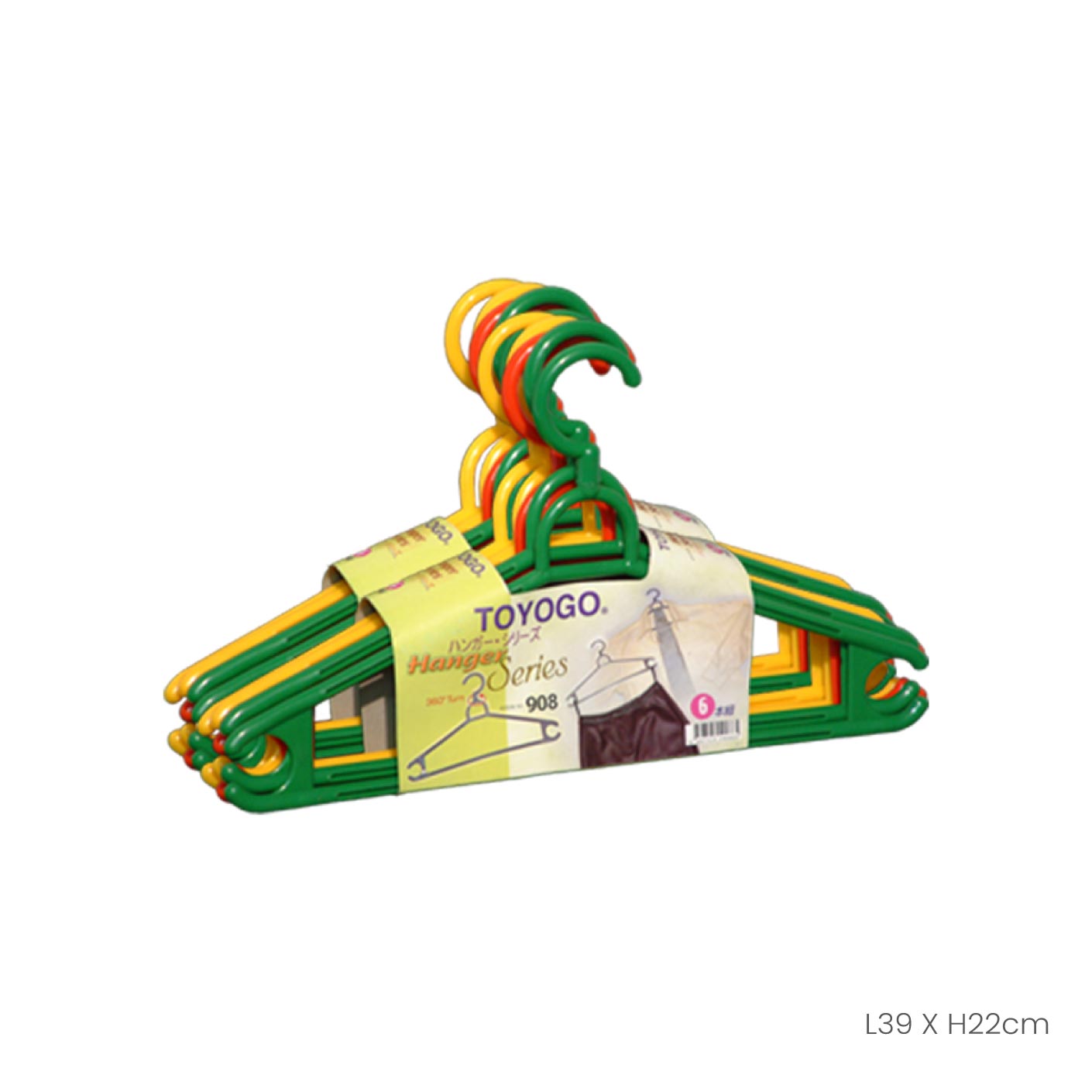 BOUTIQUE 12S CLOTHES HANGER (908-12P)