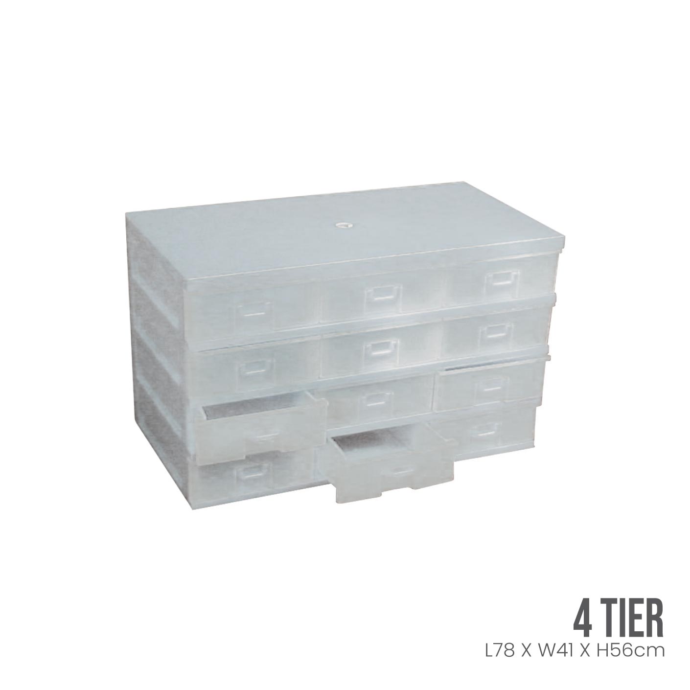 U-TONG 4 TIER 12 COMP.DRAWER (921-4)
