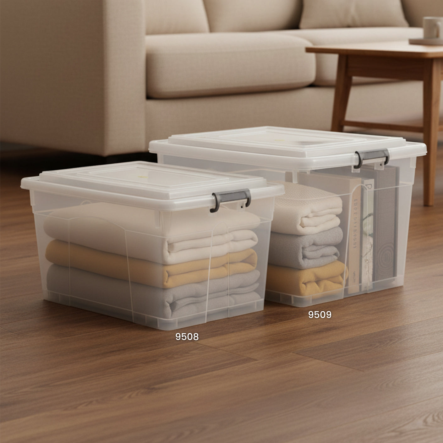 HAKO STORAGE BOX W WHL - No9 (9509)