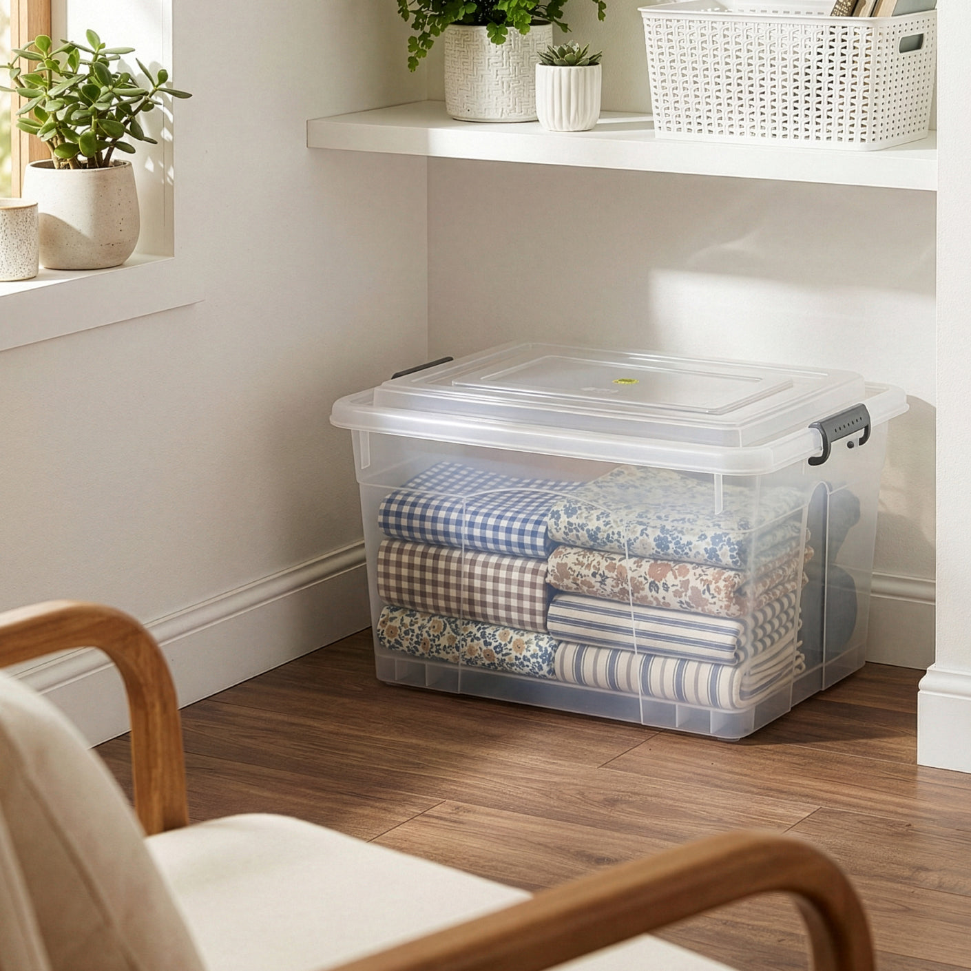 JIEPIN STORAGE BOX W/WHEELS(L) (9508) | TOYOGO Singapore – TOYOGO