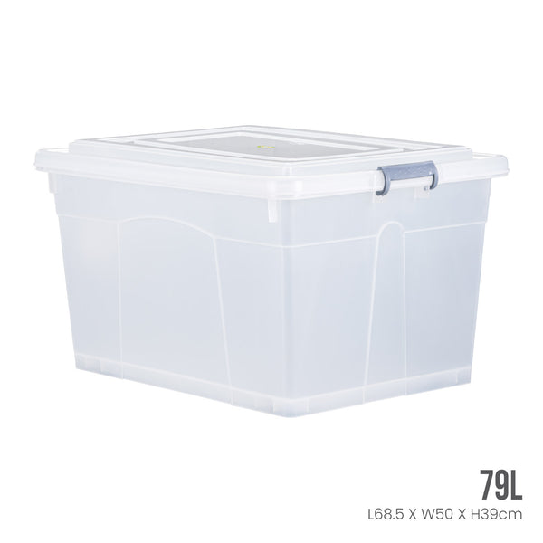 JIEPIN STORAGE BOX W/WHEELS(XL) (9509) | TOYOGO Singapore – TOYOGO