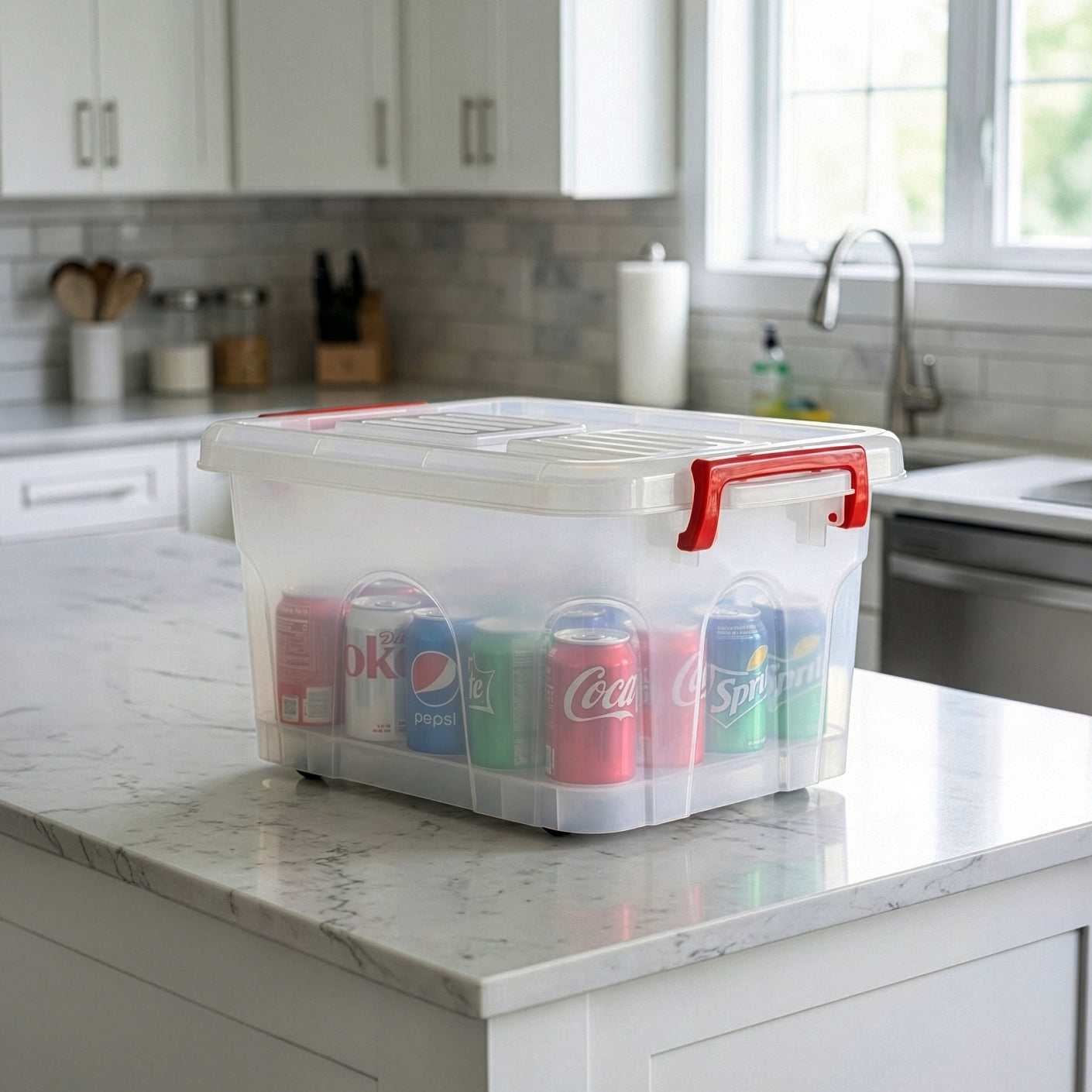 SHUNO STORAGE BOX W WHL - S2 (9805)